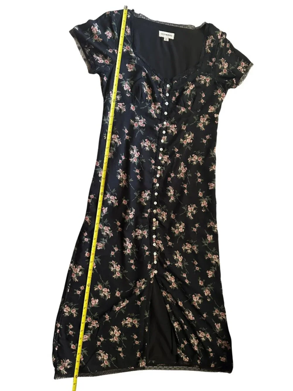 Lucky Brand black floral